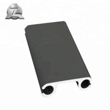 6061 T6 black aluminium profile for tent keder rail track